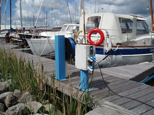 Jacht en passantenhaven Grou